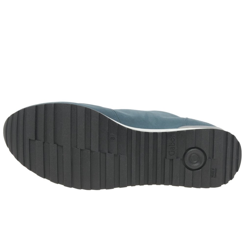 Nullon Femmes Formateurs Denim Suède Gabor | Exclusif